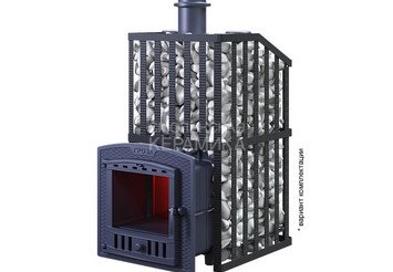 Чугунная банная печь Гроза 24 (П2) Ураган 2