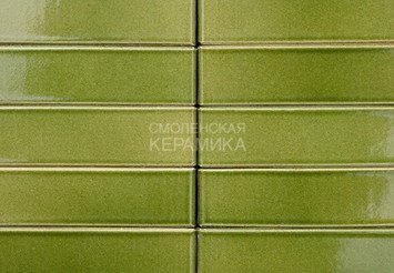 Кирпич керамический глазурованный RECKE GLANZ 0,7НФ арт. 1-28-03-0-00 бамбуковый 2