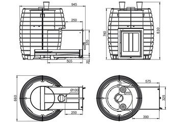 Печь для бани Эверест 