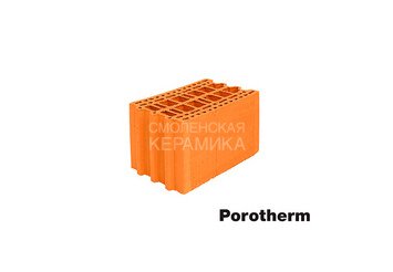 Камень керамический крупноформатный Porotherm 25М 1