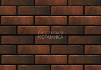 Фасадная термопанель рядовая АЛЯСКА 26. Retro brick cardamon, 40 мм 1