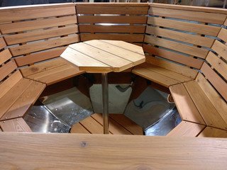 Внутренний столик для банного чана