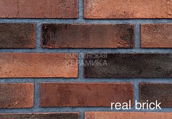Плитка ручной формовки Real Brick RB 6-10 Кирпичный 1