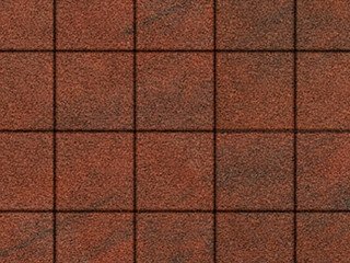 Тротуарная плитка Выбор "Квадрат" Листопад Клинкер 200х200х60 мм