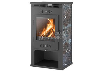 Печь-Камин ASTON 11кВт (180 м3) Ø 150мм Амфиболит 1