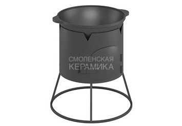 Печь под казан малая Везувий 6-8л 2