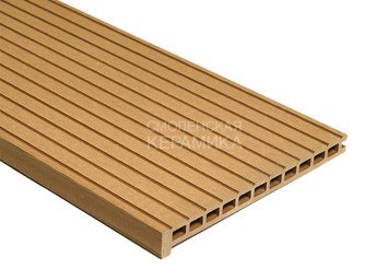 Ступень террасная композитная CM Stair New, 3000x305x25мм, Oak (Дуб) 1