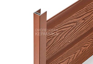 Заборная панель EasyDecking Wood-X 146×20×2210 мм, Коричневый 3