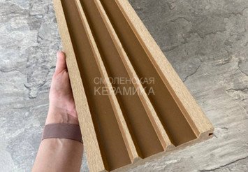 Террасная доска Latitudo Tender полнотелая 150x21x4000 мм, Орех 4