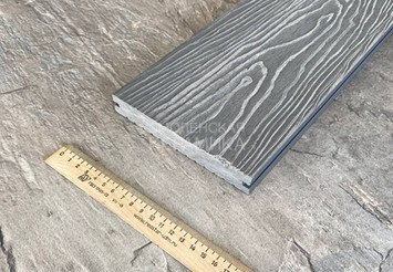 Террасная доска Latitudo Solid полнотелая 150x21x4000 мм, Серый 6
