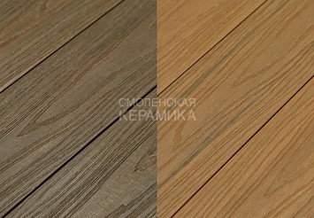 Доска террасная CM Decking REVERSE 3000х138х23 мм Тик\Рэдвуд 1