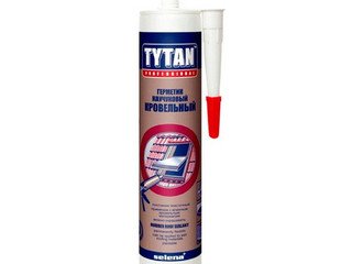 Герметик кровельный битумно-каучуковый, черный Tytan, 310мл (99963)