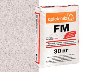 Цветная смесь для заделки швов Quick-mix FM . A алебастрово-белый, 30 кг