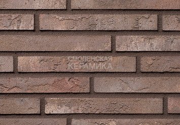 Плитка ручной формовки Real Brick Коллекция 1 ригель, RB 1-16 коралловый 1