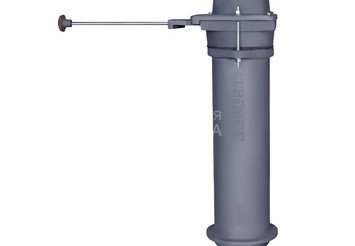 Чугунный шиберный модуль d-180 L-650 1