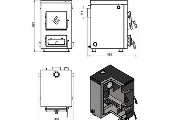 Котёл отопительный Везувий 