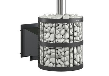 Чугунная печь для бани ЭТНА Стандарт 18 (Панорама) 