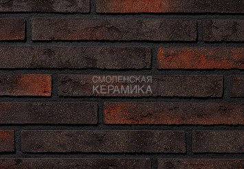 Плитка ручной формовки Real Brick Коллекция 1 ригель, RB 1-23 лава 1