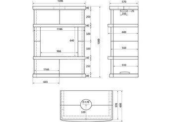 Камин ASTON SENATOR 