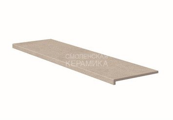 Ступень прямая противоскользящая Peldano recto 120, C3 Exagres Essenza Creta 1