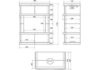 Камин EVEREST U10 