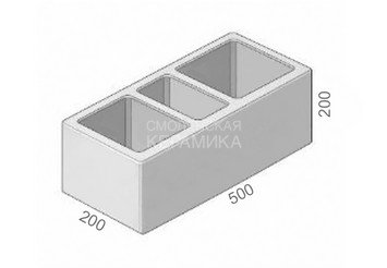 Блок заборный STEINGOT 500x200x200 мм, Травертин (Travertin) 5