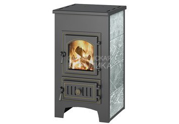 Печь-Камин ВЕЗУВИЙ ПК-01 (270) талькохлорит 9 кВт (150 м3) Ø 115 мм 1