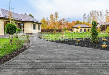 Тротуарная плитка BRAER Прямоугольник Серый, 80 мм 5