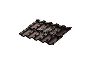 Модульная черепица AQUASYSTEM Гетеборг Pural BT Темно-кор. RR32 1205х780 мм 1