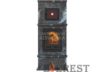 Печь-камин с духовкой EVEREST 