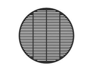 Решетка чугунная круглая "МОРЕПРОДУКТЫ" Ø 450мм