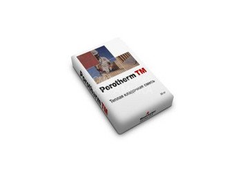 Теплый кладочный раствор Porotherm TM, 20 кг 1