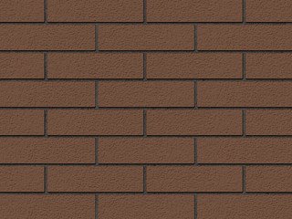 Кирпич лицевой керамический ЖКЗ Темно-коричневый Пена 1,4НФ