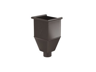 Воронка водосборная удлиненная (1) 90, AQUASYSTEM PU MATT, RAL RR32