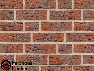 Клинкерный кирпич Feldhaus Klinker K335NF carmesi antic mana
