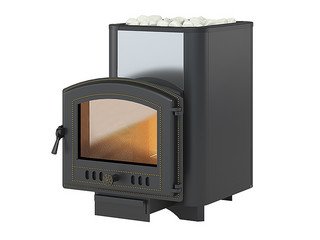 Печь банная Везувий Сенсация 22 Антрацит (224)