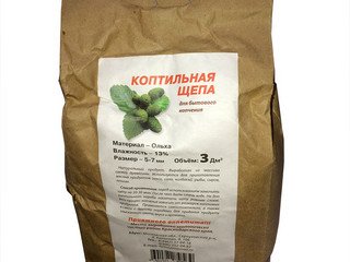Щепа ольховая 1,5 дм3