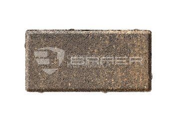 Тротуарная плитка BRAER Прямоугольник Color Mix Каштан, 60 мм 2