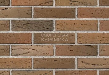 Кирпич облицовочный БРАЕР КЛАДКА кора дуба, 0,7 НФ 3