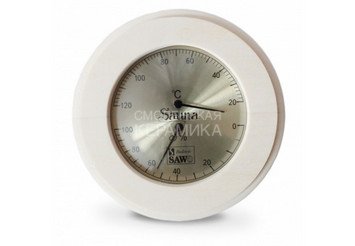 Термометр+гигрометр SAWO круглый 185х30мм 231-ТНА 1