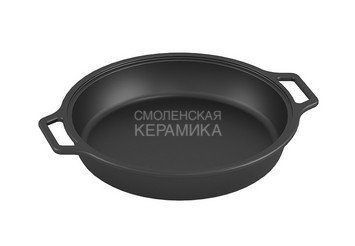 Сковорода чугунная Везувий 9л Ø 455мм (Без крышки) 2