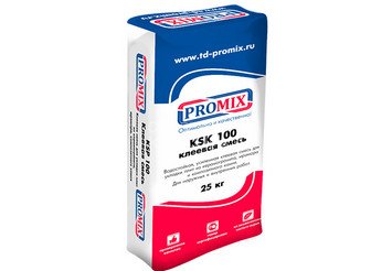 Водостойкая, усиленная клеевая смесь PROMIX КSK 100 1