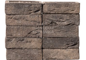 Минеральный кирпич Real Brick «Europe» WDF Умбра 1