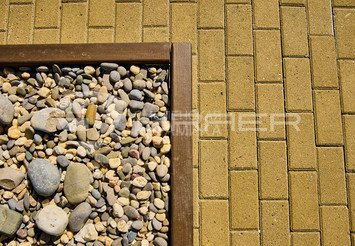 Тротуарная плитка BRAER Прямоугольник Жёлтый, 40 мм 5