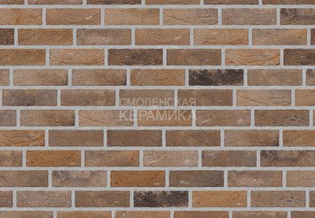 Минеральный кирпич Real Brick «Europe» WDF Бежевый 4