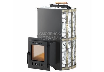 Печь ВЕЗУВИЙ Скиф с закрытой каменкой Ковка (210) 