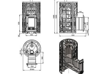 Печь для бани Эверест 