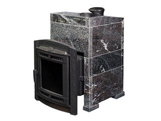Печь банная "Атмосфера L" в облицовке "Амфиболит"