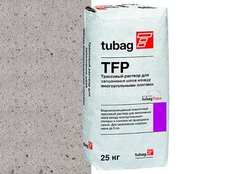 Трассовый раствор для заполнения швов Quick-mix TFP, водонепроницаемый серый 25 кг 1
