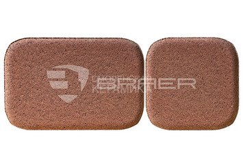 Тротуарная плитка BRAER Классико Дуо, Винный, 40 мм 4